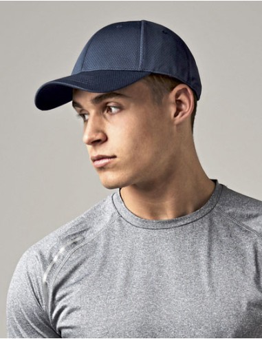 BEE-B196-Air Mesh 6 Panel Cap
